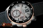 CAR0307B - Calibre de Cartier Diver SS/RG/RU White