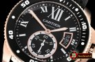 Cartier Calibre De Cartier Diver RG/NY/RU Blk TF MY8205 Mod