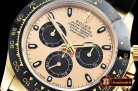 Rolex Daytona Cer YG/RU Gold Stk BP A7750