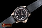 Rolex YM 116655 40mm 18K Wrp RG/RU Black BP Ult A3135 Mod