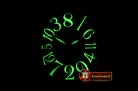 Franck Muller Crazy Hours Curvex Mens SS/LE Blk/Colors Asia 21J Mod