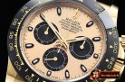 Rolex Daytona Cer YG/RU Gold Stk BP Ult A7750 Mod