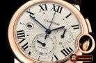 Cartier Balon Bleu Chronograph 47mm RG/LE White ZF Asia 7750