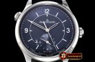 Jaeger Le Coultre Master Control Geographic Sector SS/LE Blue MY9015 Mod