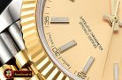 Rolex Datejust II 41mm Jub Flt Wrap YG/SS Gold Stick BP Swiss 2836