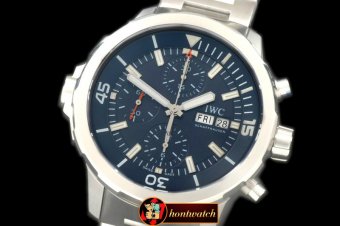 IWC0255C - 2014 Aquatimer Cousteau Diver SS/SS Blue A-7750