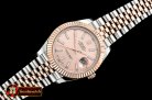 Rolex Datejust II DJ2 41mm Jub Flt RG/SS Rose Gold Stk BP A3235