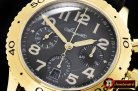 Breguet Type XXI Chronograph YG/YG Grey Asia 7750