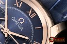 Omega De Ville Chronograph Cal.9300 RG/LE Blue JHF A7750