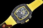 Replica Richard Mille RM011 Yellow Storm - 50 LE FC/NY - A7750