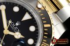 Rolex Submariner 116613 Cer YG/SS Black GMF A2836