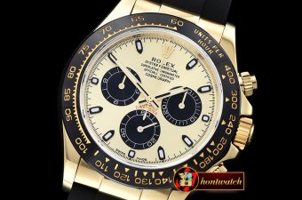 Rolex Daytona 116518LN Cer Bez YG/RU Gold Stk ARF A4130