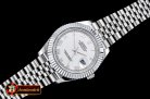 Rolex Datejust II DJ2 41mm Jub Flt SS/SS Pearl Wht Roman BP A323