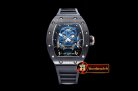Richard Mille RM052 Skeleton Skull Black CER/RU Blue Custom Mod