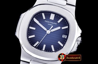 Patek Philipper Nautilus Jumbo 5711 SS/SS Blue MK Swiss 2824 Mod