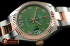 RMDJ204C - SS/RG Oyster Green Roman Asia 2836