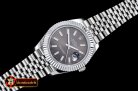 Rolex Datejust II DJ2 41mm Jub Flt SS/SS Dark Grey Stk BP A3235