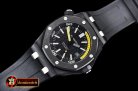 Audemars Piguet Royal Oak Diver 15706 FC/RU Black JF Ult 1:1 MY9015 Mod