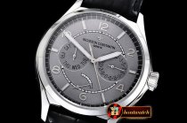 Vach. Constantine Traditionnelle Day-Date & Power Reserve SS/LE Grey A2475