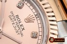 Rolex DJ2 41mm Oyst Flt RG/SS Rose Gold Diams BP A3136 Mod