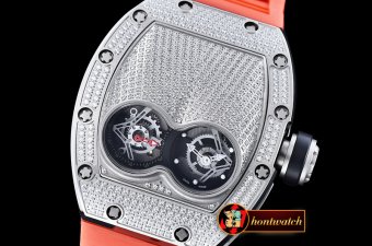 Richard Mille RM053 Pablo MacDonogh Tourb Diams SS/VRU Red Blk A