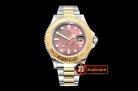 Rolex YachtMaster 116623 40mm YG/SS Brown MOP BP A3135