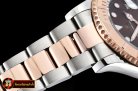 Rolex YachtMaster 116623 40mm 904L RG/SS Brown GMF A3135