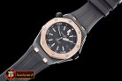 AP0378I - Royal Oak Diver SS/RU RG Bez Black JHF A2813 Mod3120