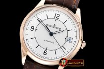 JAEGER LE COULTRE Master Control Date 2017 RG/LE White Miyota 90