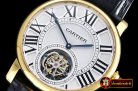 Cartier Ronde De Cartier 42mm YG/LE White Tourbillon HW