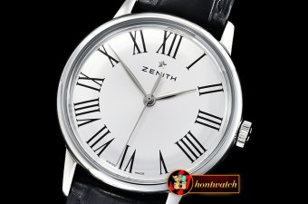 Zenith Elite 6150 150th Anniv SS/LE Wht/Rmn A2824 Mod