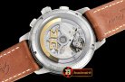 Glashutte Senator Navigator Chronograph SS/LE Black A7750