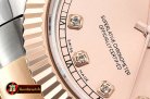 Rolex DJ2 41mm Oyst Flt RG/SS Rose Gold Diams BP A3136 Mod