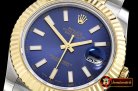 Rolex Datejust DJ2 41mm Oyst YG/SS Blue Stk BP A3136 Mod