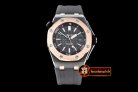 AP0378I - Royal Oak Diver SS/RU RG Bez Black JHF A2813 Mod3120