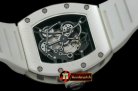 RM076B - RM055 Bubba Watson Tourbillon CER/SS/RU Custom Skeleton