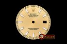 Rolex Datejust Man DJ 36mm Jub Flt YG/SS Gold Sticks BP A3135 Mo