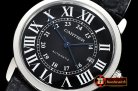 Cartier Ronde Louis Cartier Date SS/LE Black Miyota 9015