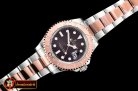 Rolex YachtMaster 116623 40mm RG/SS Brown ARF Asia 2824