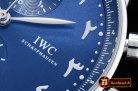 IWC Portuguese Chrono SS/LE Blue/Arabic Num YLF A7750 Mod