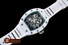 Richard Mille RM055 Bubba Watson Wht CER/VRU Green Custom Mod