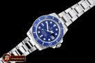 Rolex Submariner 116619LN SS/SS Blue BP V2 SP A3135 Mod