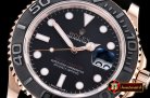 Rolex YM 116655 40mm 18K Wrp RG/RU Black BP Ult A3135 Mod