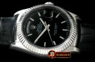 Replica Rolex DayDate Fluted Black SS/LE Asian Eta 2836