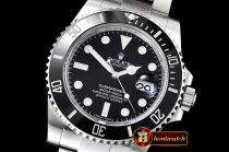 Rolex Submariner 116610 904L SS/SS Black V8 Noob SA3135