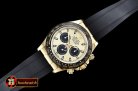 Rolex Daytona 116518LN Cer Bez YG/RU Gold Stk ARF A4130