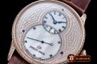 JAQUET DROZ Grande Secs Diams RG/LE White MOP ST 8003