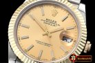 Rolex Datejust DJ2 41mm Jub Flt Wrap YG/SS Gold Stick BP Asia 2836