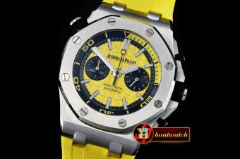 AP0328B - AP Offshore Diver Chronograph Yellow - Seiko VK64