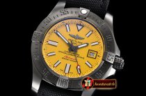 Breitling Avenger II Seawolf DLC/NY Yellow Stk GF V2 Asia 2836
